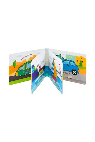 Bocioland Educational book for babies, Learning vehicle, 8 pages