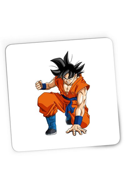 OEM Mousepad Gaming Son Goku Dragon Ball Z Arte Martiale Sensei, 21x19 cm