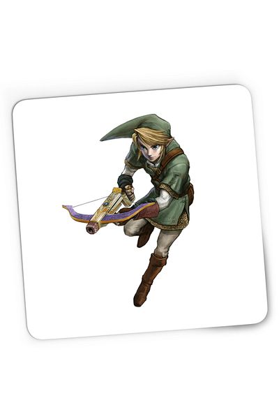 OEM Mousepad Gaming Legend of Zelda Link Arbaleta Sky, 21x19 cm