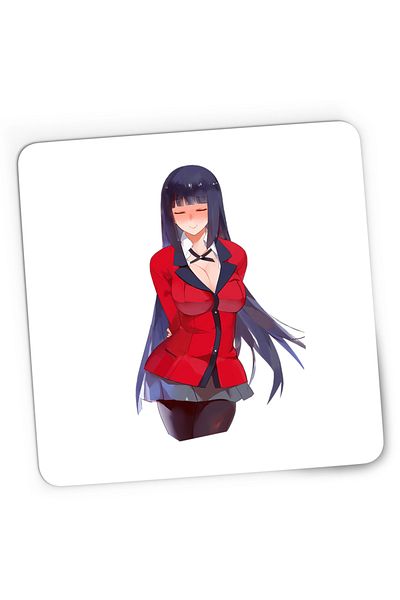 OEM Mousepad Gaming Kakegurui Yumeko Jabami Art Anime, 21x19 cm