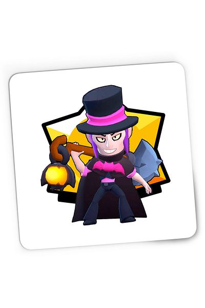 OEM Mousepad Gaming Mortis Hat Brawl Stars, 21x19 cm