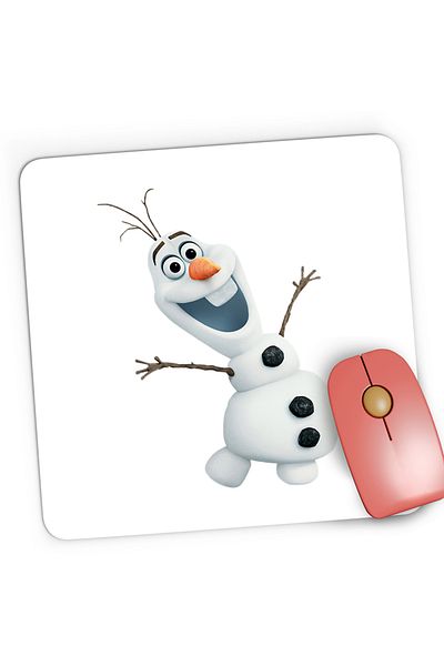 OEM Mousepad Gaming Animation Olaf Disney Elsa Frozen, 21x19 cm