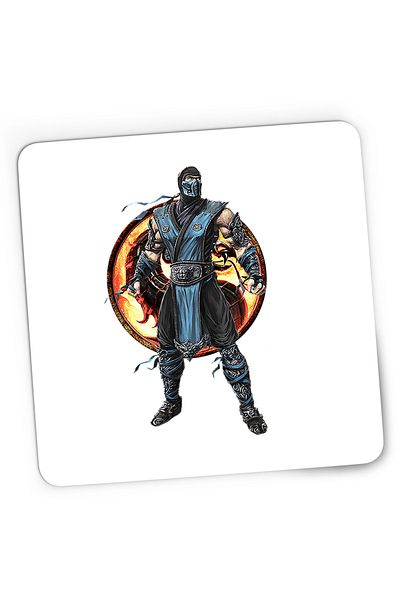 OEM Mousepad Gaming Mortal Kombat Mytologies Sub-Zero Kung Fu Xbox , 21x19 cm