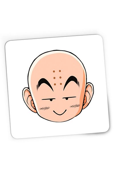OEM Mousepad Gaming Dragon Ball Z Krillin Master Kung Fu, 21x19 cm