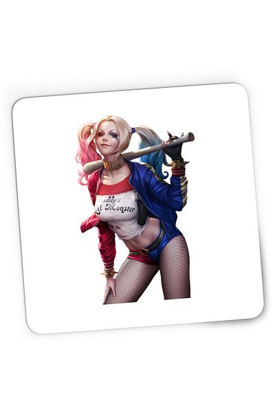 OEM Mousepad Gaming Joker Harley Quinn Vaduva Neagra, 21x19 cm