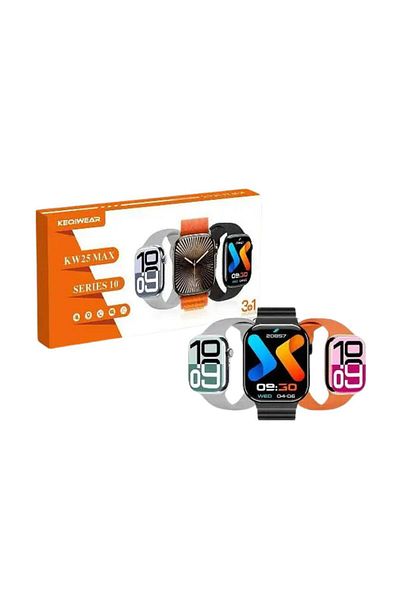 KEQIWEAR KW61 MAX SMART WATCHES 2 STRAP