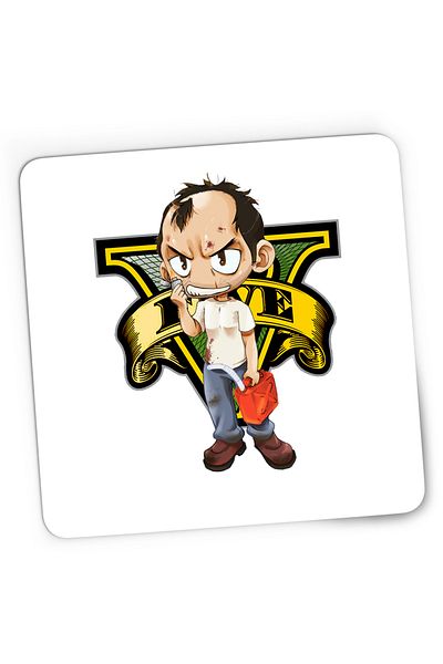 OEM Mousepad Gaming Grand Theft Auto Trevor GTA, 21x19 cm