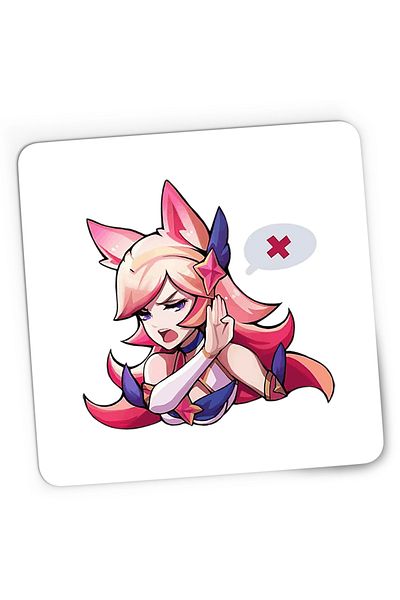 OEM Mousepad Gaming League of Legends Ahri Instagram Creator, 21x19 cm