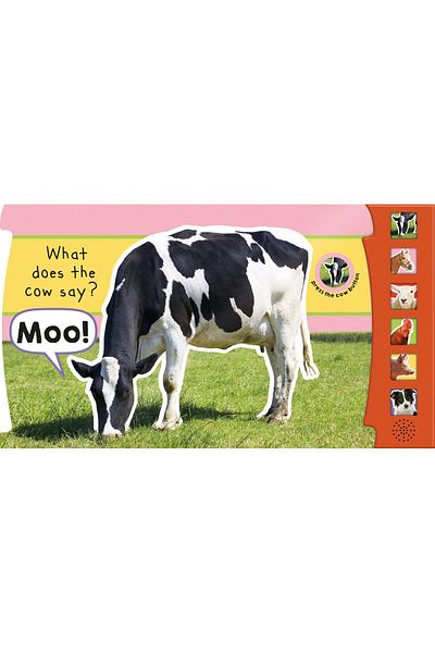 North Parade Children's book, NPP, On The Farm , Children's 6 Button Sound Book, 3+ years