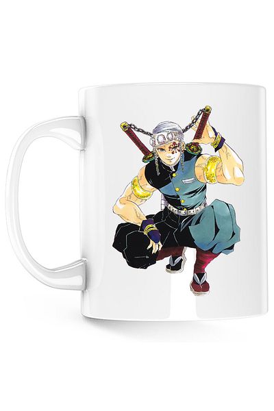 OEM Cana Tengen Uzui Demon Slayer Kimetsu no Yaiba, alba, 330 ml