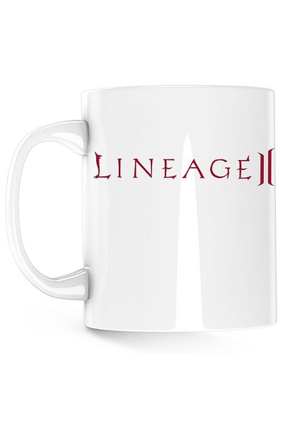 OEM Cana Lineage II Game Logo Emblem, alba, 330 ml