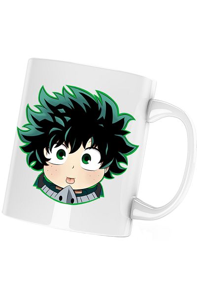 OEM Cana Hero Academia Deku Chibi Rebel Anime, alba, 330 ml