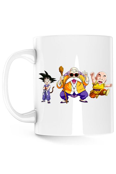 OEM Cana Dragon Ball Z Son Goku Master Roshi Krillin Anime, alba, 330 ml