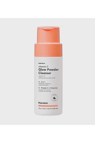 Hanskin Vitamin C Glow Powder Cleanser 70G