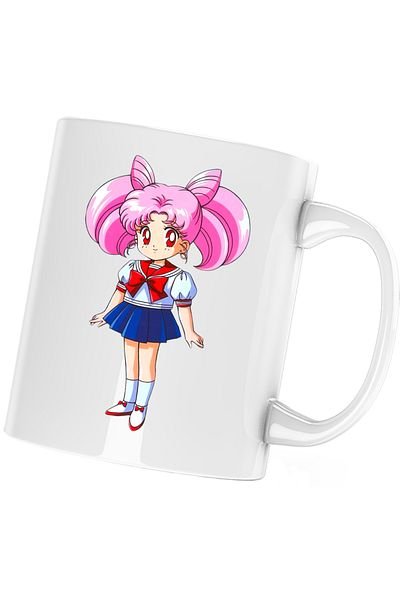 OEM Cana Sailor Moon Chibiusa Pink Bebe Girl, alba, 330 ml