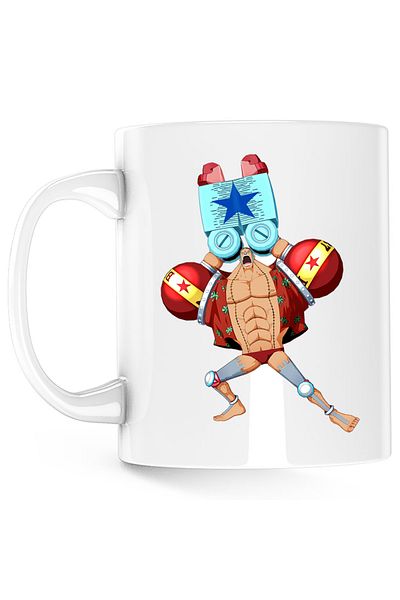OEM Cana One Piece Cyborg Frankie Unlimited Red One, alba, 330 ml