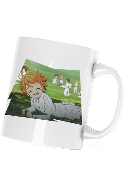 OEM The Promised Neverland Emma Bucurie Mug, white, 330 ml