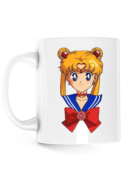 OEM Cana Sailor Moon Usagi Tsukino Marina Anime, alba, 330 ml