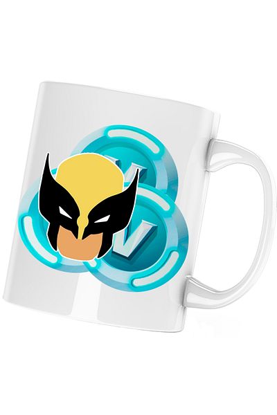 OEM Can Wolverine Fortnite VBucks XMen Hero, white, 330 ml