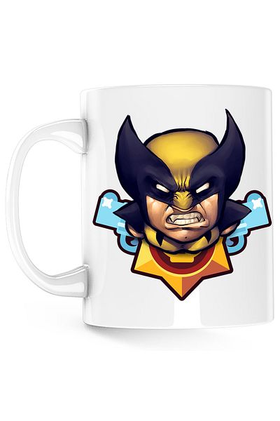 OEM Cana Wolverine Brawl Stars Army Xman Legend, alba, 330 ml