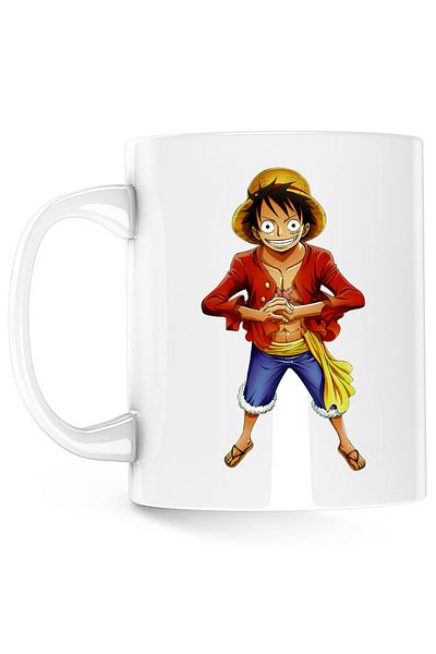 OEM Cana One Piece Monkey D Luffy Fortnite Anime, alba, 330 ml