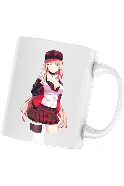 OEM Cana Zero Two DarlinFra Darling in the FranXX Anime, alba, 330 ml