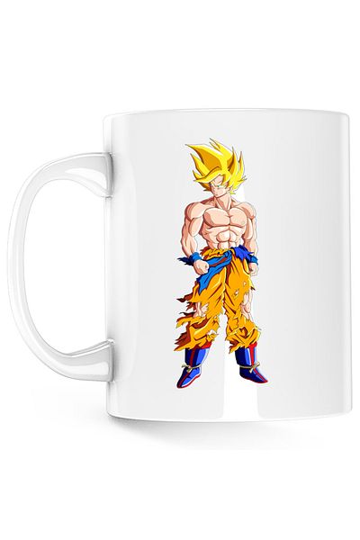 OEM Cana Son Goku Dragon Ball Samurai Japan, alba, 330 ml