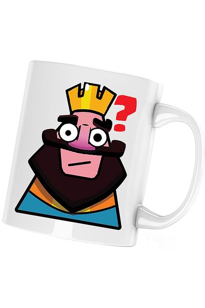 OEM Cana What King Clash Royale, alba, 330 ml