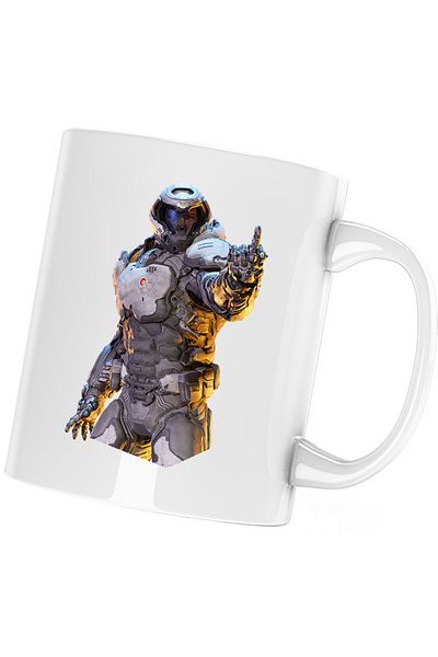 OEM Cana Quake Master Halo Anniversary Middle Finger Injury Bad Boy, alba, 330 ml