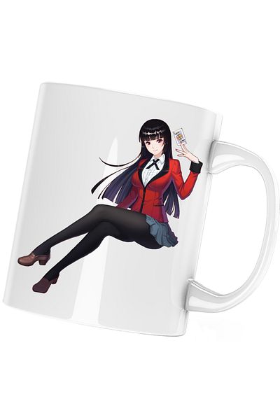 OEM Cana Kakegurui Yumeko Jabami Compulsive Gambler, white, 330 ml
