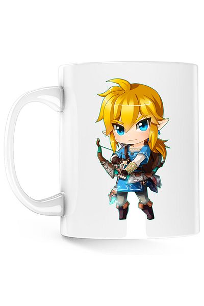 OEM Cana Legend of Zelda Fantasy Game Breath, alba, 330 ml