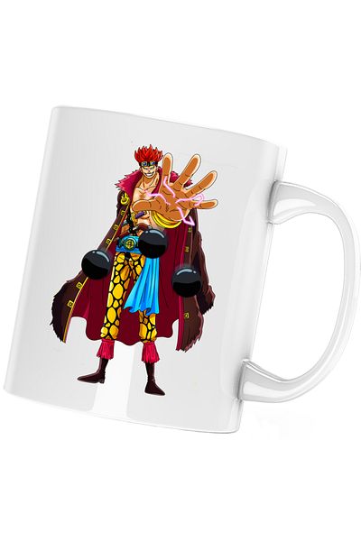 OEM Cana One Piece Eustass Captain Kid Pirate South Blue, alba, 330 ml