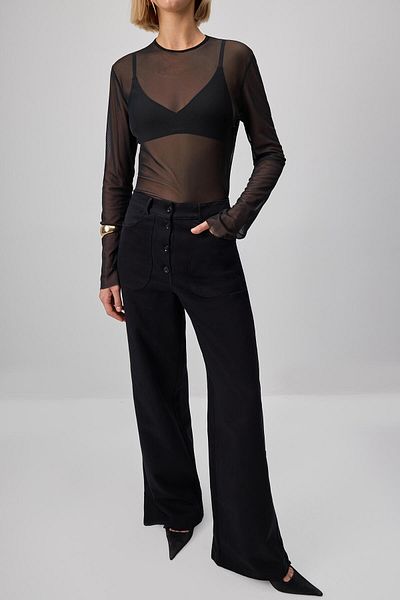 Touché Privé Straing Fit Gabardine Pants