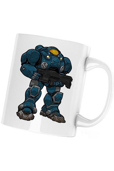 OEM Cana StarCraft 2 Terran Unit Out With It, alba, 330 ml