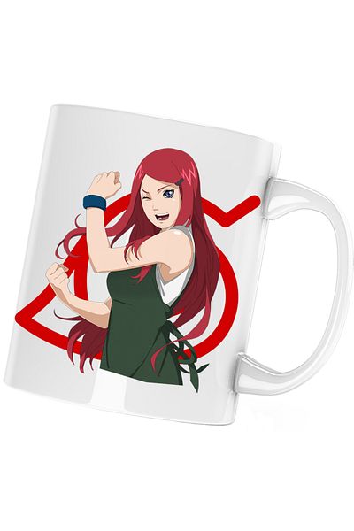OEM Cana Naruto Kushina Uzumaki Boruto Shippuden Anime, alba, 330 ml
