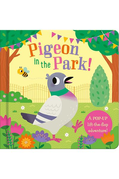 North Parade Pop-up book, NPP, Pigeon in the Park, Children's Pop-Up Book, 3+ years