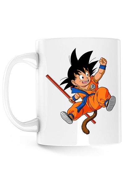 OEM Dragon Ball Z Son Goku Tik Tok Creator Can, white, 330 ml