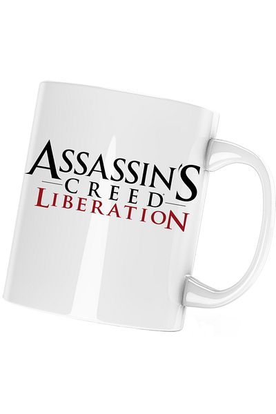 OEM Cana Assassin Creed Liberation Logo Gamer, alba, 330 ml