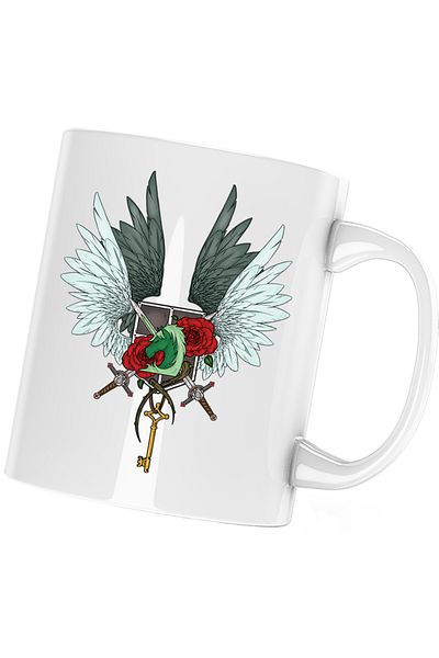OEM Cana AOT Attack on Titan Crest Wings of Freedom Anime, alba, 330 ml