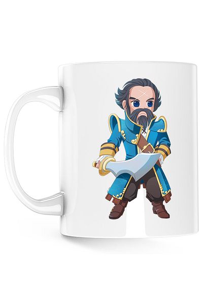 OEM Cana Dota 2 Admiral Kunkka Valve Game Dota2, alba, 330 ml