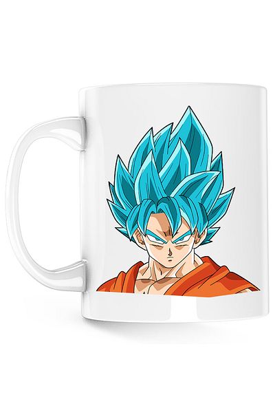 OEM Dragon Ball Z Goku Christmas Anime Christmas Mug, white, 330 ml