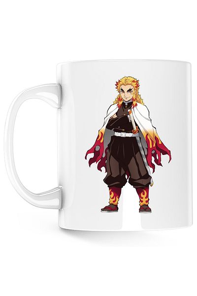 OEM Cana Demon Slayer Kyojuro Samurai, white, 330 ml