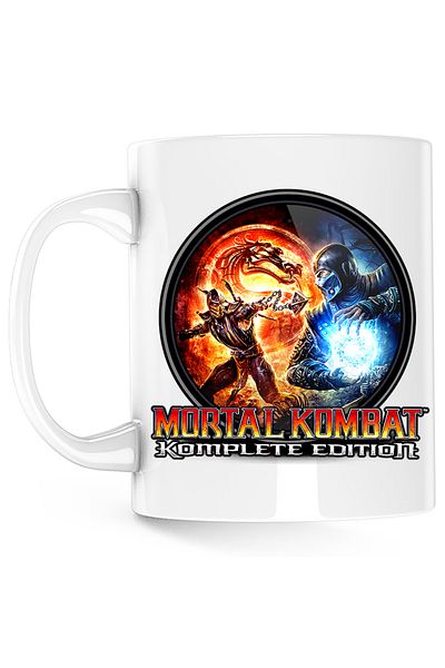 OEM Cana Mortal Kombat Komplete Edition The Best Logo Fight, alba, 330 ml