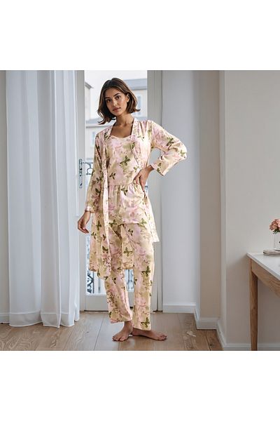 FAV All-Over Print Robe and Pyjama Set