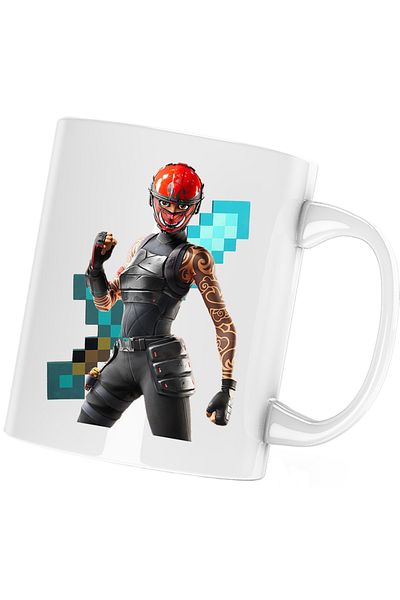 OEM Cana Manic Fortnite Minecraft Diamond Sword, alba, 330 ml