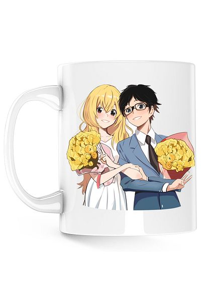 OEM Cana Your Lie in April Dragobete Valentine's Day Gift, alba, 330 ml