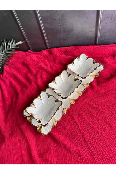 ROSSEV Flora Gold Presentation Bowl Set of 3