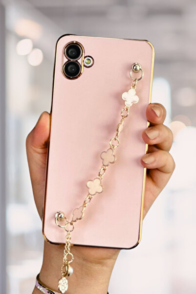 Fibaks حافظة متوافقة مع هاتف سامسونج جالاكسي A04، غطاء حماية للكاميرا مع مقبض...