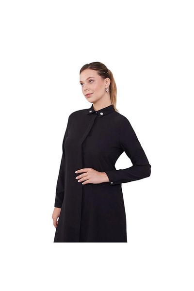 Levidor Collar Stone Detailed Tunic