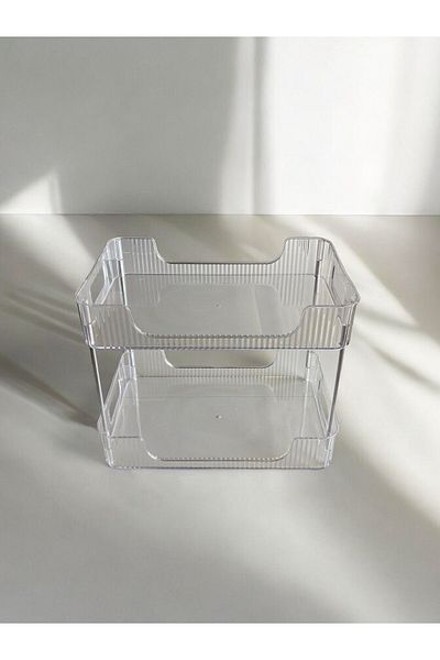 Kuzeyli Two-Tier Standing Organizer |   Inside Cabinet Organizer |   Makeup Organizer |   Office Organizer